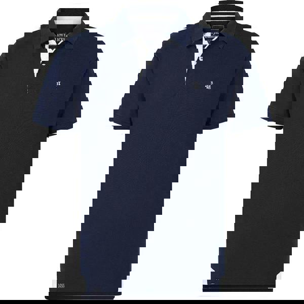 Lazy Jacks Mens Embroidered Polo Shirt - Marine / Marine