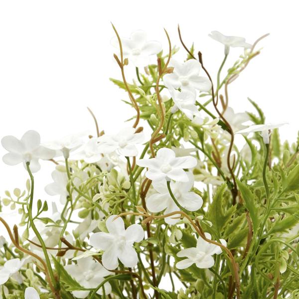Wyld Haus Set of 3 Artificial Flowers Italian White Bellflower Bunches