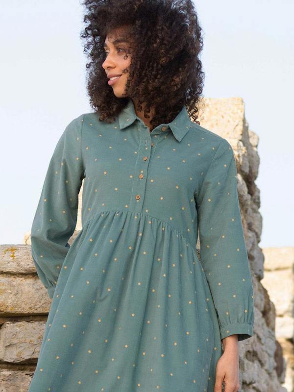 Kite Womens Organic Stargaze Lillington Cord Dress