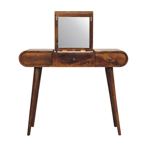 Artisan Furniture Chestnut Mirror Dressing Table