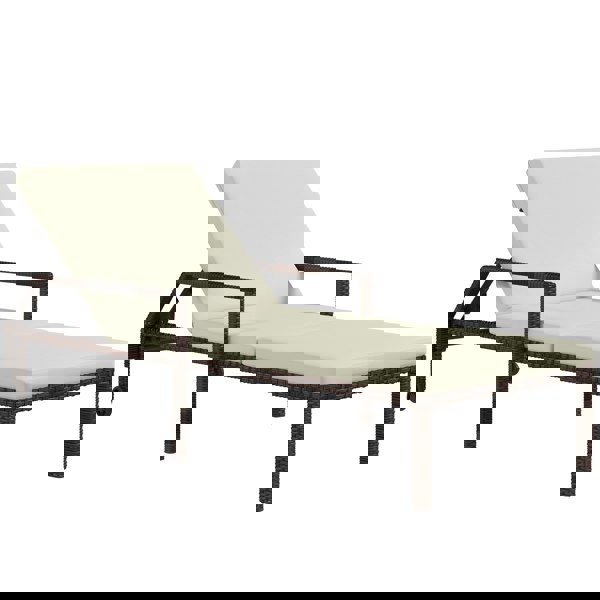 Rattan Sun Lounger