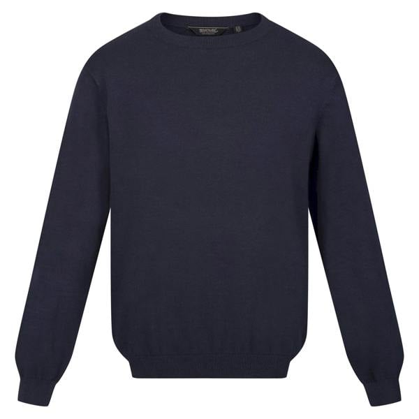 Regatta Mens Kaelen Jersey Knitted Jumper - Navy