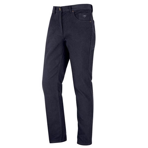 Navy Hoggs of Fife Monarch II Moleskin Jeans for men