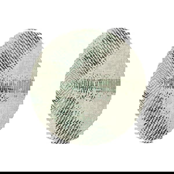 Vaserely Round Wool Rug, Various Shapes Available-Weilai Concept-A-250cm-Weilai Concept