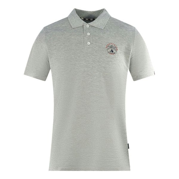 Aquascutum Unisex Adult London Crest Polo Shirt - Grey