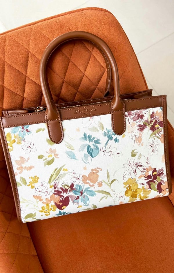 Alie Street London Ashbourne Handbag (Vintage Florals)