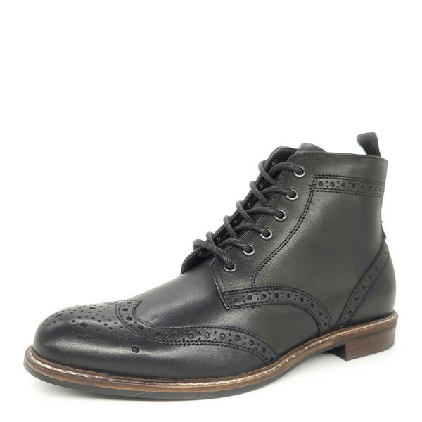 Thomas Crick Red Tape Crick Askham Brogue Lace Up Mens Leather Boots