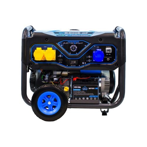 Equip2clean Grade A - Gorilla Power 8300W Dual-Fuel Generator with Electric Start - GP8300E-DF - High-Capacity & Reliable Power