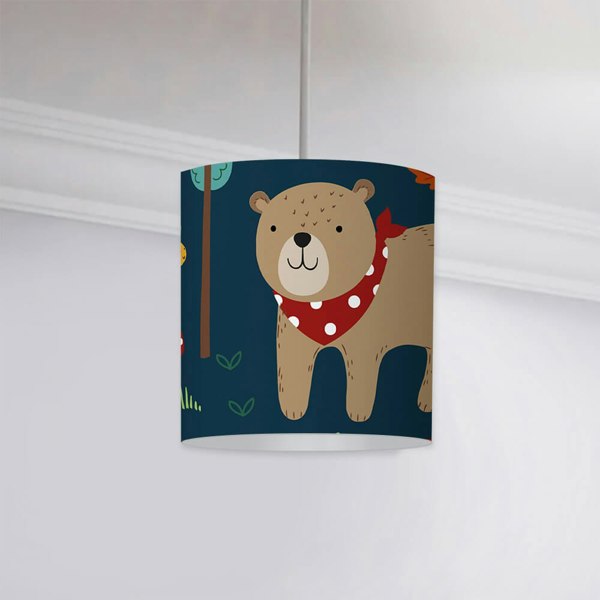 Woodland Friends Ceiling Lampshade Lampshade - Happy Linen Company