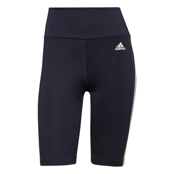 Adidas Womens/Ladies Designed To Move High Rise Cycling Shorts - Inkwell