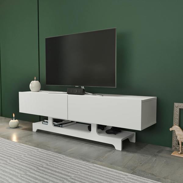 Decorotika Tera Modern TV Stand TV Cabinet for TV's up to 72"