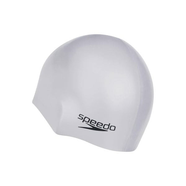 Speedo Unisex Adult Silicone Swimming Cap - Grey