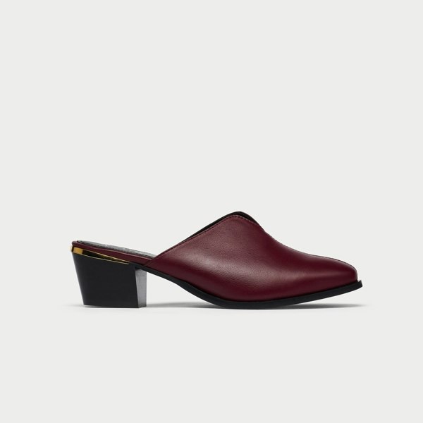 Calla Eden Shoes - Burgundy Leather