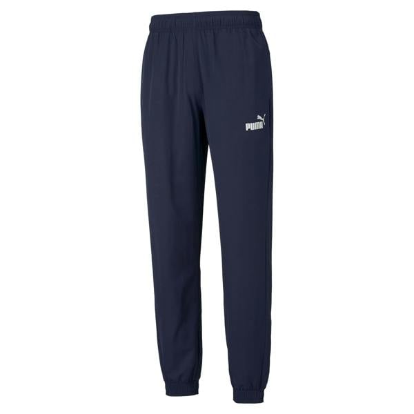 Puma Mens Woven Jogging Bottoms - Navy - 