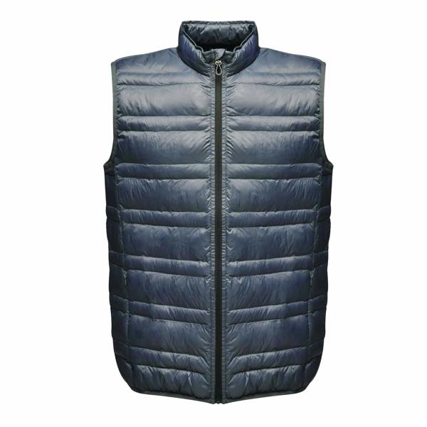 Regatta Professional Mens Firedown Insulated Bodywarmer - Seal Grey/Black - 