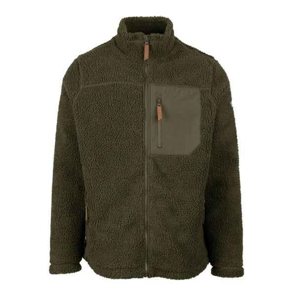 Trespass Men's Buck B Sherpa Fleece Jacket - Ivy