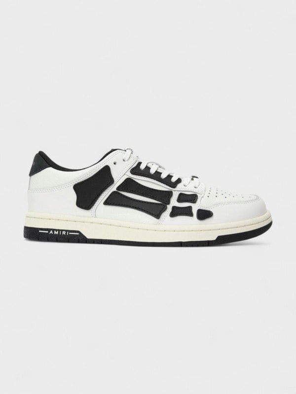 Amiri Skel Low Wmns Sneakers White Black - Supplied FashionAmiri