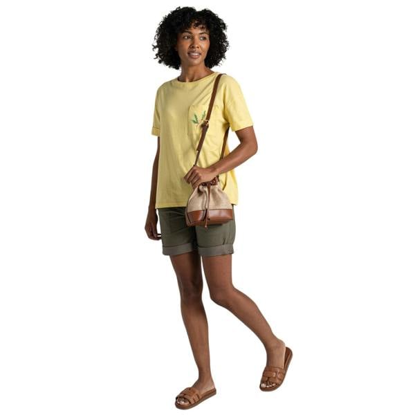 Craghoppers Womens/Ladies Citrus T-Shirt - Pale Daffodil - 