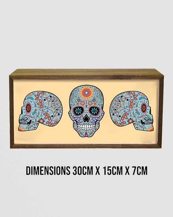 Light Box Home Skull Set