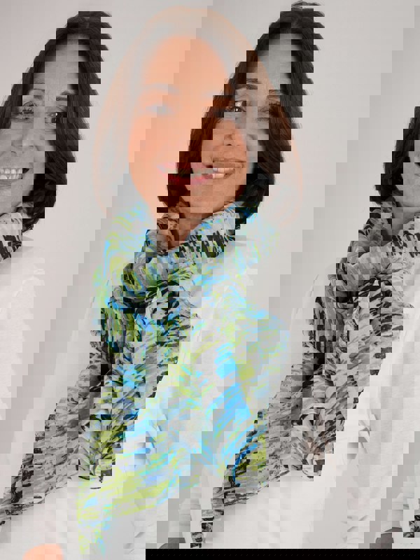 PennyPlain Abstract Print Scarf