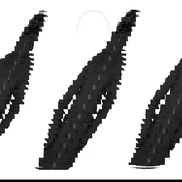 Mountain Warehouse Womens/Ladies Verbier Textured Waterproof Ski Jacket - Black