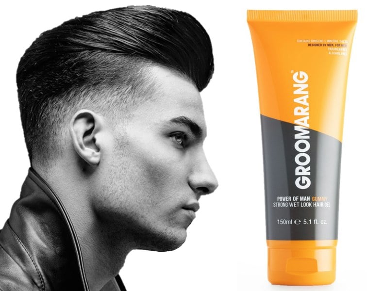 Groomarang Power of Man 'Gummy' Strong Wet Look Hair Gel 150ml