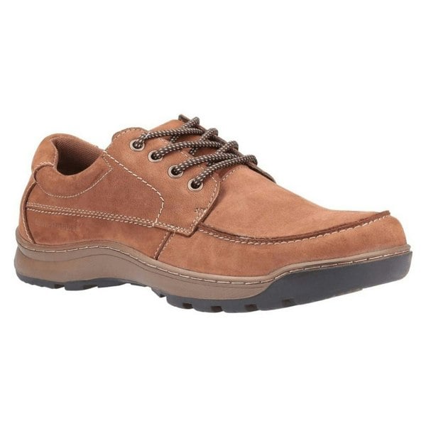 Hush Puppies Mens Tucker Lace Up Shoes - Tan