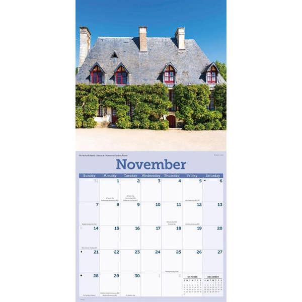 Cottage Life Calendar 2027, Wall Calendars, Month To View, Lifestyle, Gift