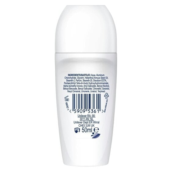 Dove Classic Fresh Roll On Anti-Perspirant Long Lasting Fragrance 48 Hours, 50ml