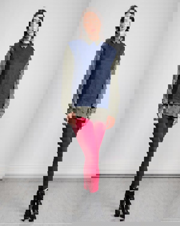 Great Plains Alana Linen Womens Polo Neck Top