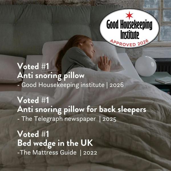 Memory Foam Bed Wedge - Acid Reflux Snoring pillow