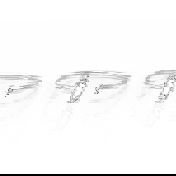 Say It With Me and Mine Bangle - Sterling Silver