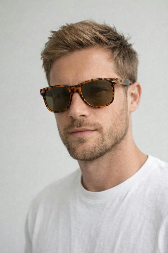 SVNX Classic Wayfarer Plastic Frame Sunglasses
