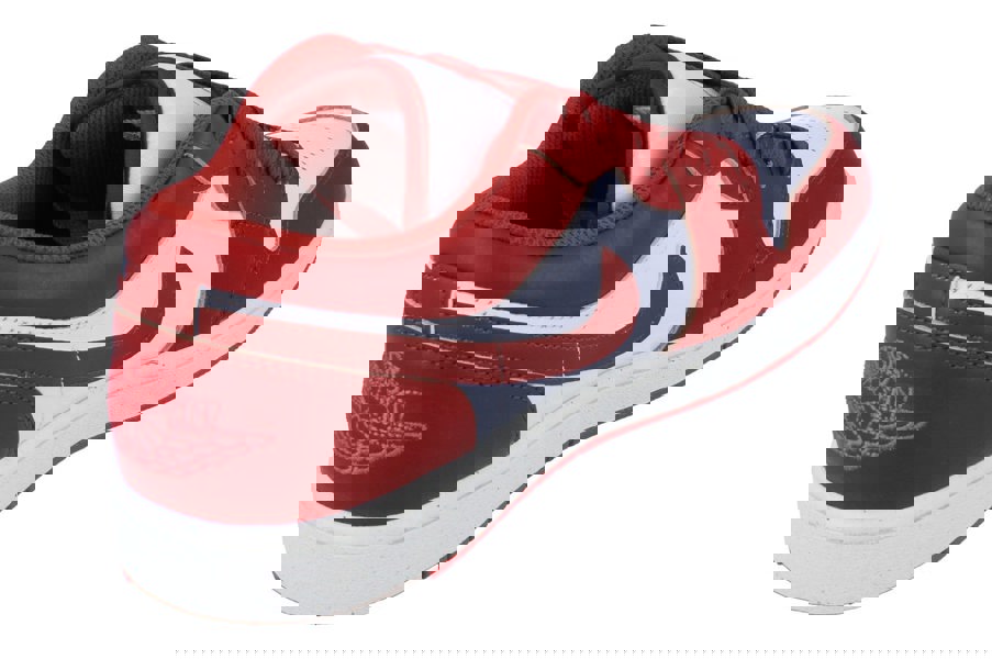 Nike Air Jordan 1 Low SE Mens Trainers Fj3459  160 - White Dune Red Lobster Sail 160 - Photo 2