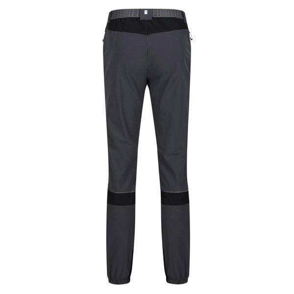 Regatta Mens Mountain III Hiking Trousers - Seal Grey/Black