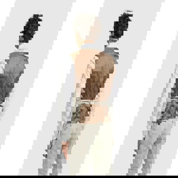 House Of Cavani Thomas - Men’s Grey 3 Piece Wool Blend Tweed Suit