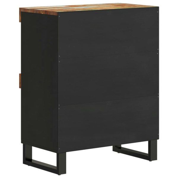 Berkfield Side Cabinet 60x33x75 cm Solid Wood Reclaimed
