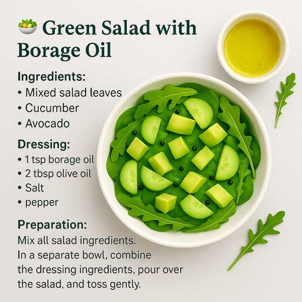 Ol'Vita Borage Seed Oil | Cold Pressed | Unrefined