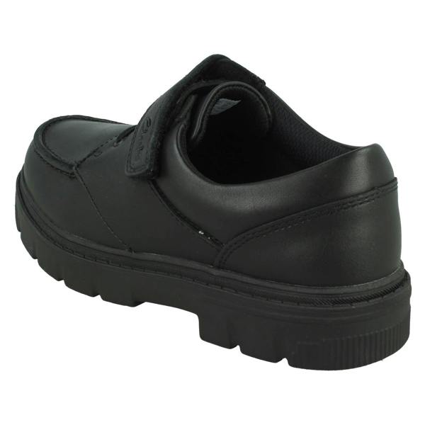 Clarks Boys Clarks Elasticaed Lace School Shoes Lorcam Edge K