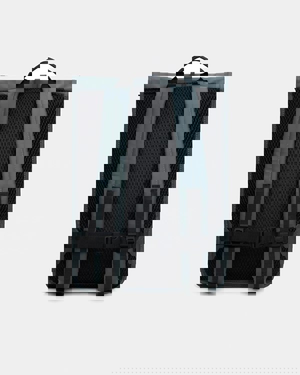 Rains Unisex Rolltop Rucksack - Dark Grey 153 - CHO - Designer Unisex Bags