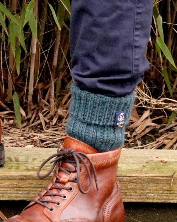 Jemsox British Wool Boot Socks – Mallard | 100% British Wool Luxury Boot Socks