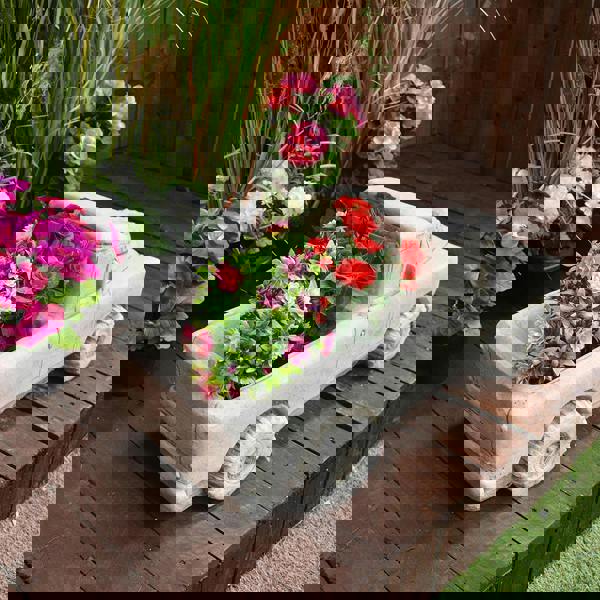 Land Rover Car Garden Planter