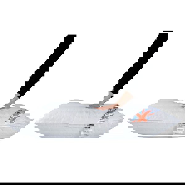 HOMESCAPES Hotel Quality Super Microfibre Pillow Pair