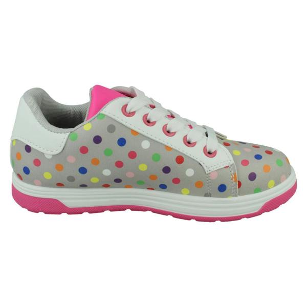 Spot On Girls Spot On Polka Dot Trainers H2651