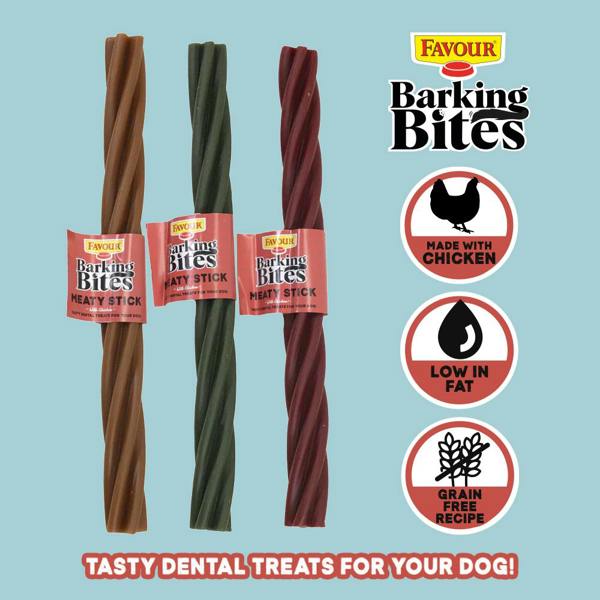 Favour Barking Bites Meaty Sticks 90g