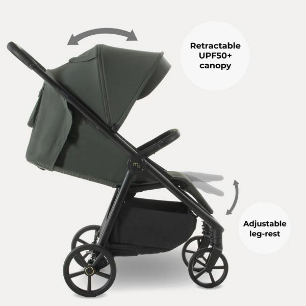 My Babiie MB170 Plus Pushchair - Green