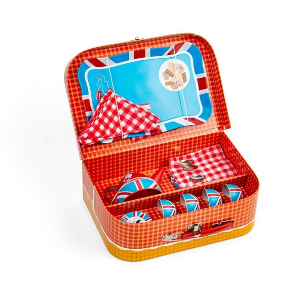 Bigjigs Toys London Tin Tea Set