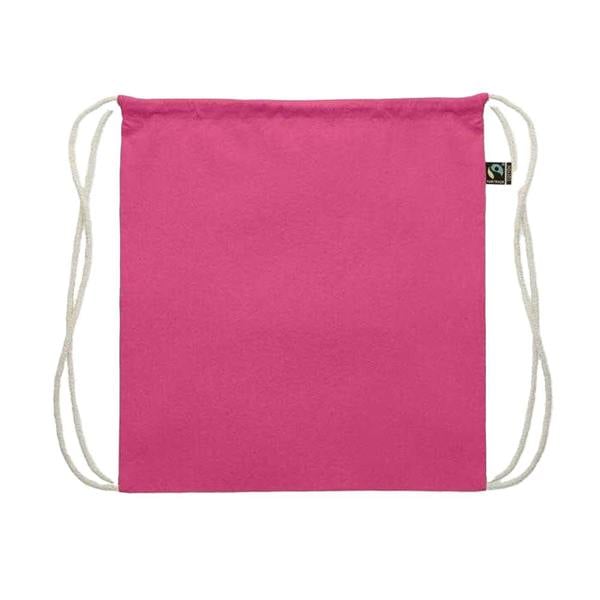 MidOcean Osole Cotton Drawstring Bag - Fuchsia - 