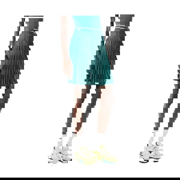 Lacoste Womens/Ladies Pleated Elasticated Waist Skirt - Green - 