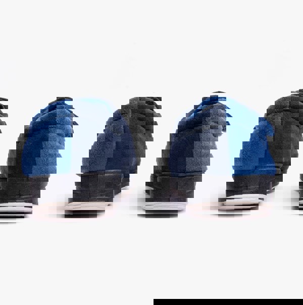 Padders HUG Womens (EE Fit) Touch Fasten Slippers Royal